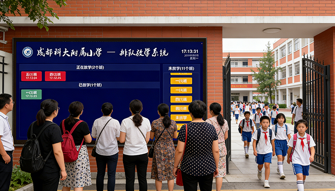 西朗科技 排队放学系统